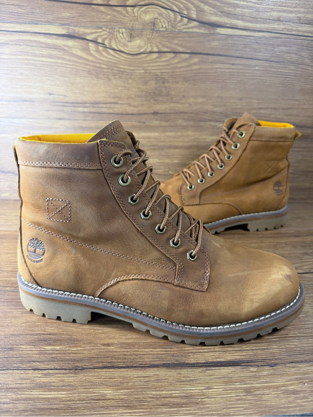 Timberland Redwood Falls Boot Men’s Size 9 Leather Lace Up Shoes